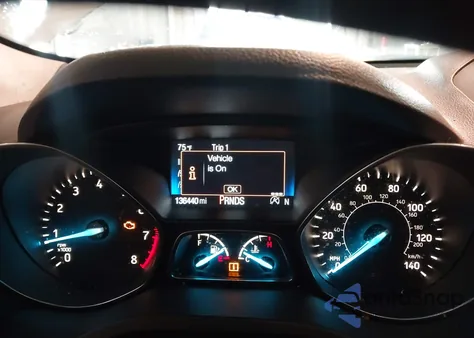 2018 Ford Escape Se из США, поврежденный, VIN 1FMCU0GD8JUD43378